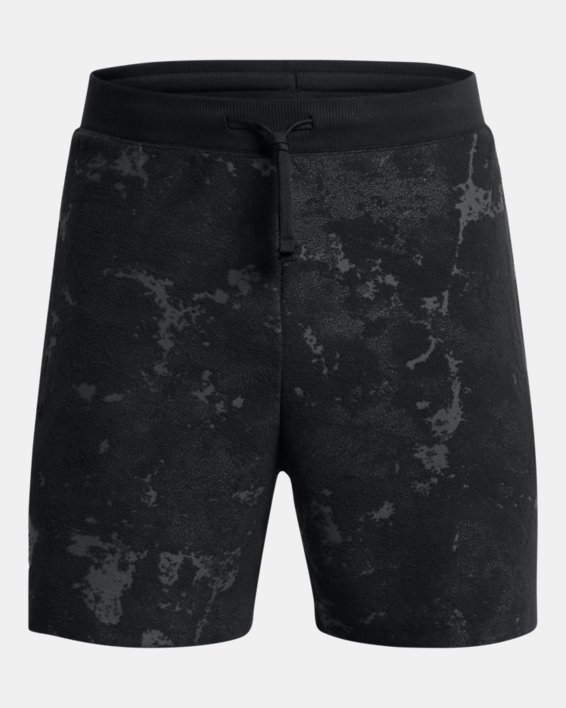 Men's UA Journey Terry Shorts in Black image number 6